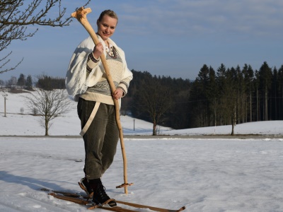pěkný den pro lyžování